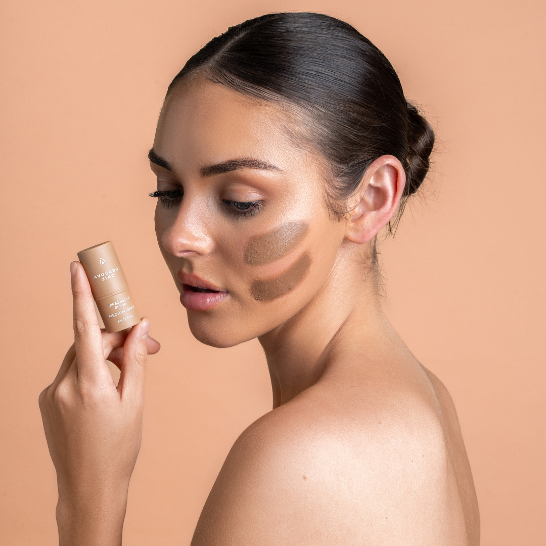 SPF 50 Natural Bronzer: Light-Medium